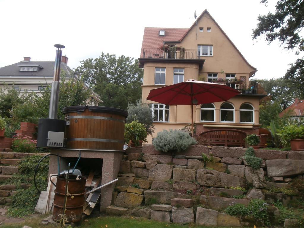 Ferienwohnung Saaleblick Halle  Dış mekan fotoğraf
